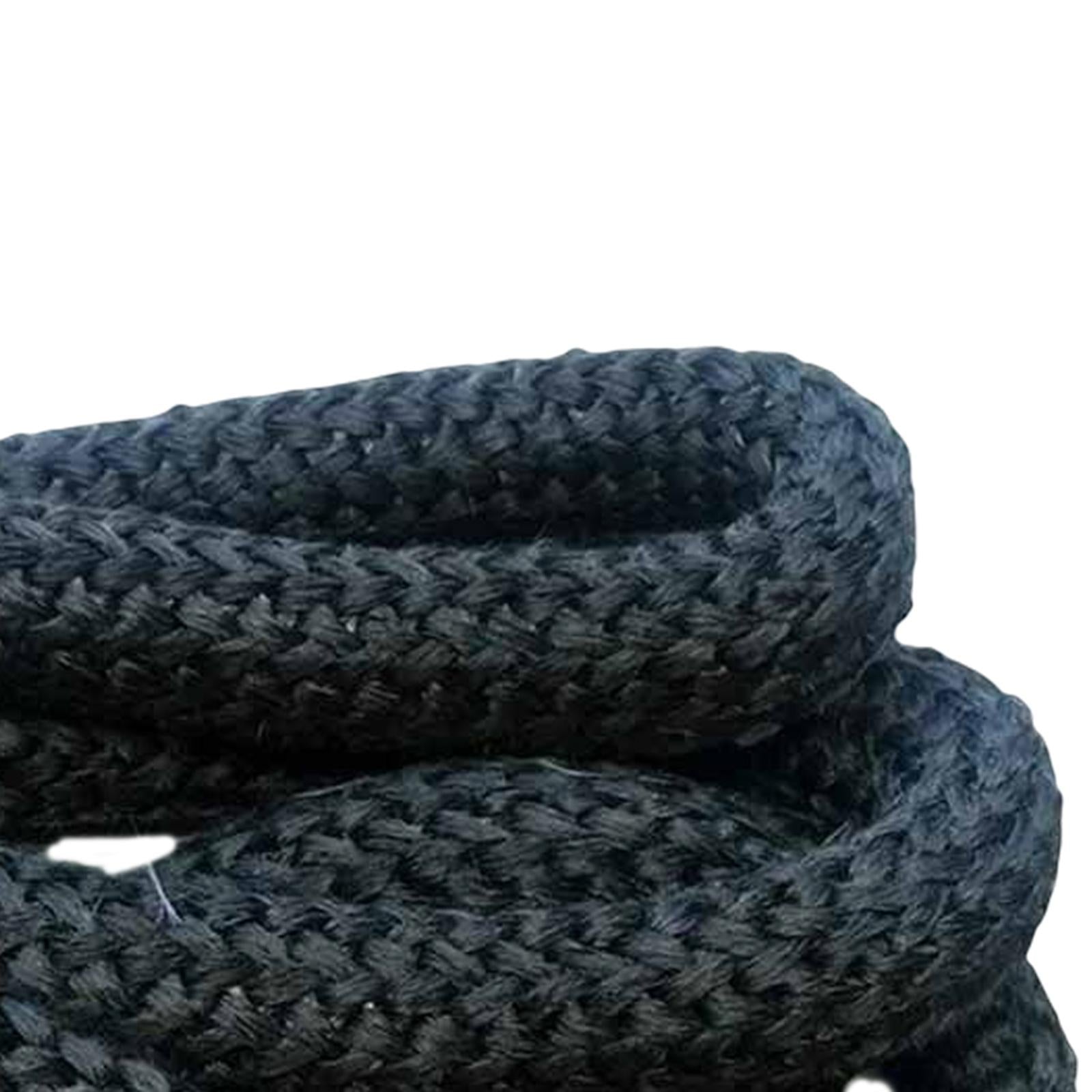2.5Meters Wood Stove Door Seal Gasket Fire Resistance Black Gasket Cord 16mm