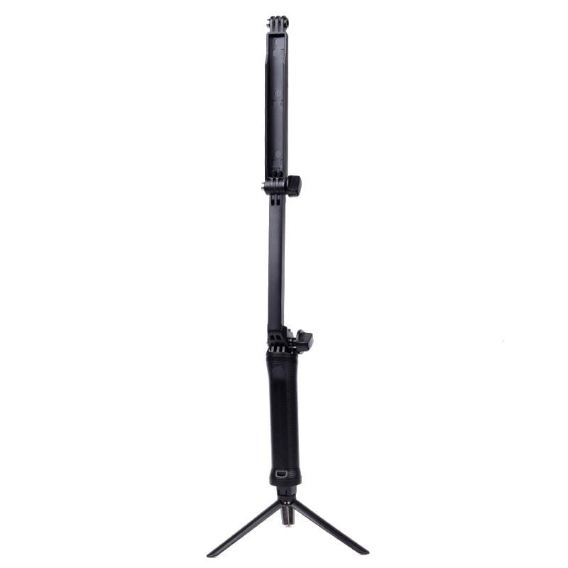 3-Way Monopod + Tripod + Grip Super Portable Magic Mount Selfie Stick for GoPro HERO5 Session /5 /4 Session /4 /3+ /3 /2 /1, Xiaoyi Sport Cameras, Length: 27-75cm