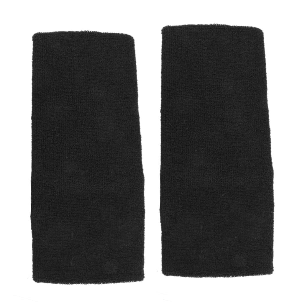 1 Pair Sports Elastic Leg Knee Support Brace Wrap Protectors  - Black