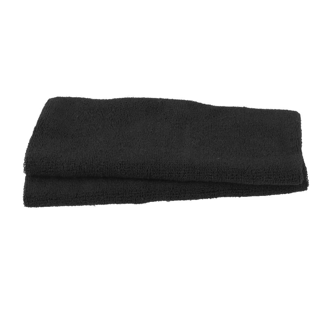 1 Pair Sports Elastic Leg Knee Support Brace Wrap Protectors  - Black