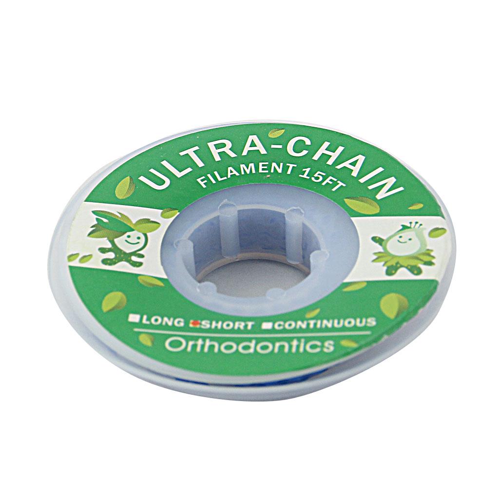 1 Roll of Dental Orthodontic Spool Elastic Power Chain Band Short Space Type