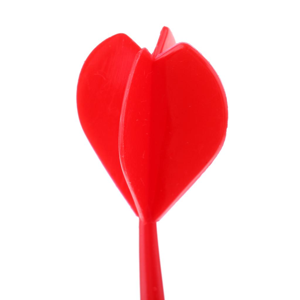 14g Plastic Metal Barrels Safety Soft Tip Dart for Home Game Room Bar Red