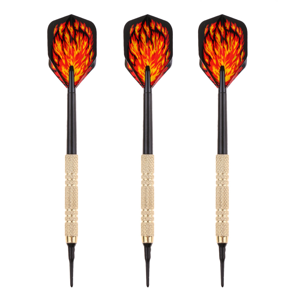 15 Pieces Safety Soft Tip Darts Extra Tips Set for Electronic Soft Dartboard