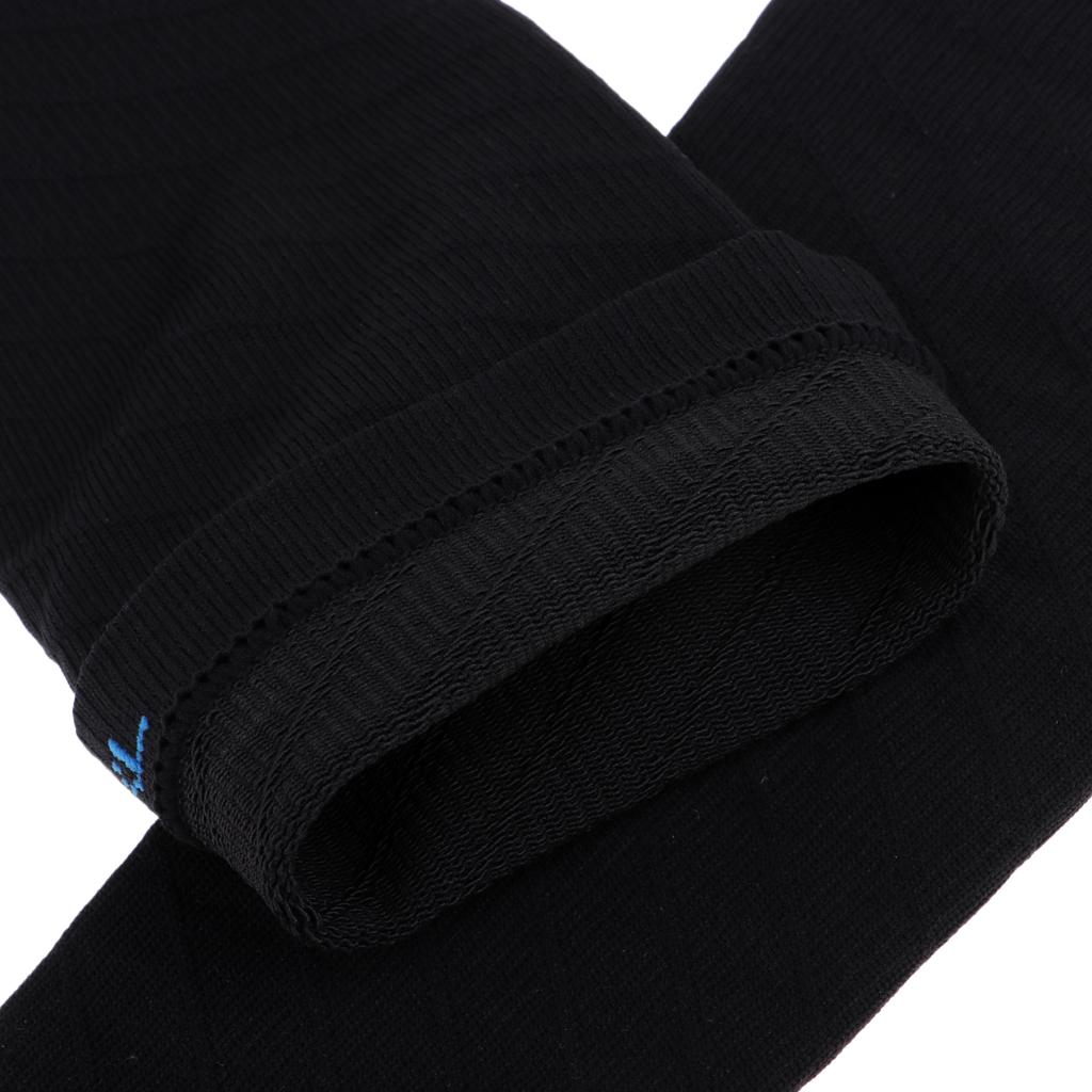 1 Pair Compression Socks for Running Cycling Travel Flight S and M, Gray