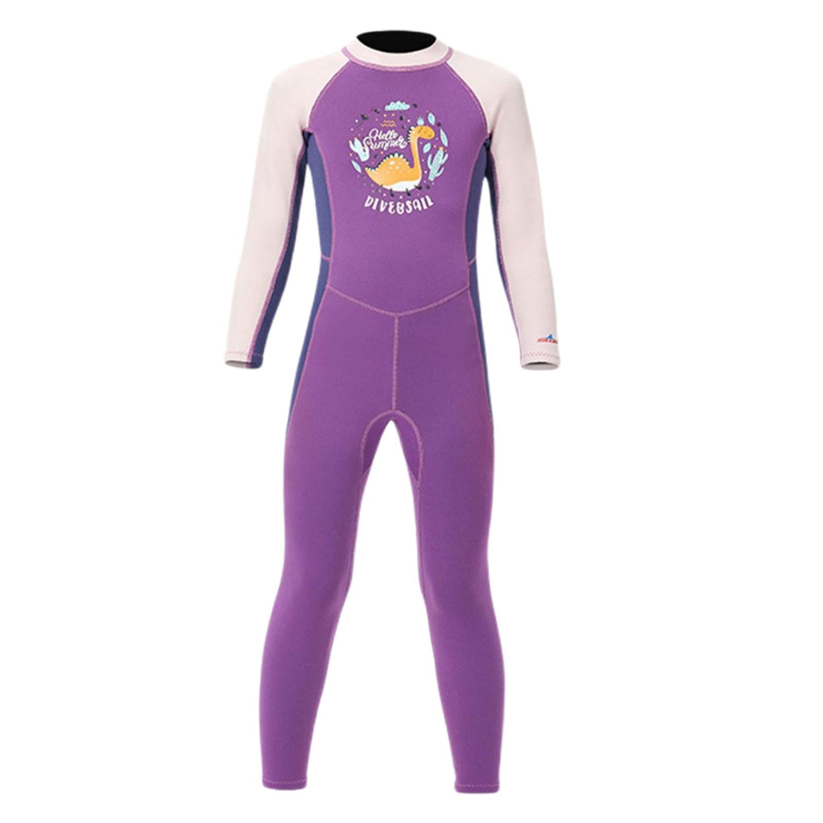 2.5mm Kids Junior Wetsuit Boys Girls Kayak Wet Suit Surf Suit Full Body XL