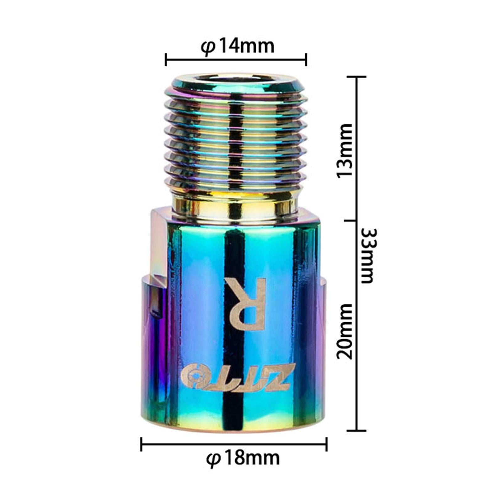 1Pair Bike Pedal extenders 9/16inch Cycling Accessories Spacers Kit  20MM