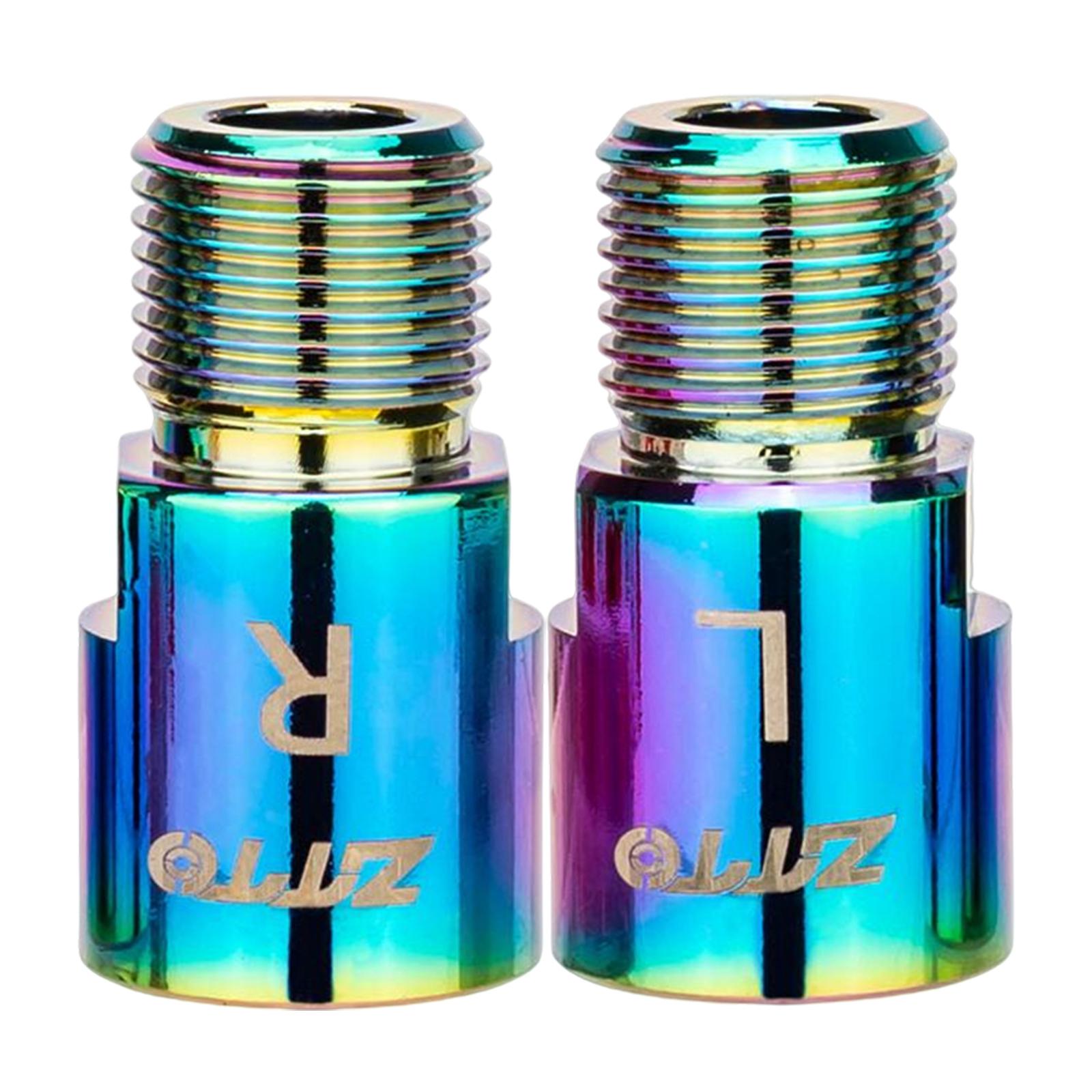 1Pair Bike Pedal extenders 9/16inch Cycling Accessories Spacers Kit  20MM