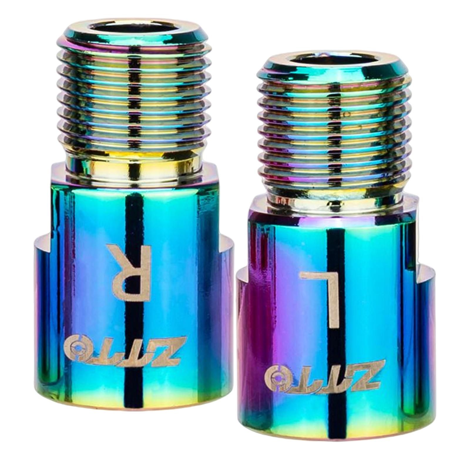 1Pair Bike Pedal extenders 9/16inch Cycling Accessories Spacers Kit  20MM