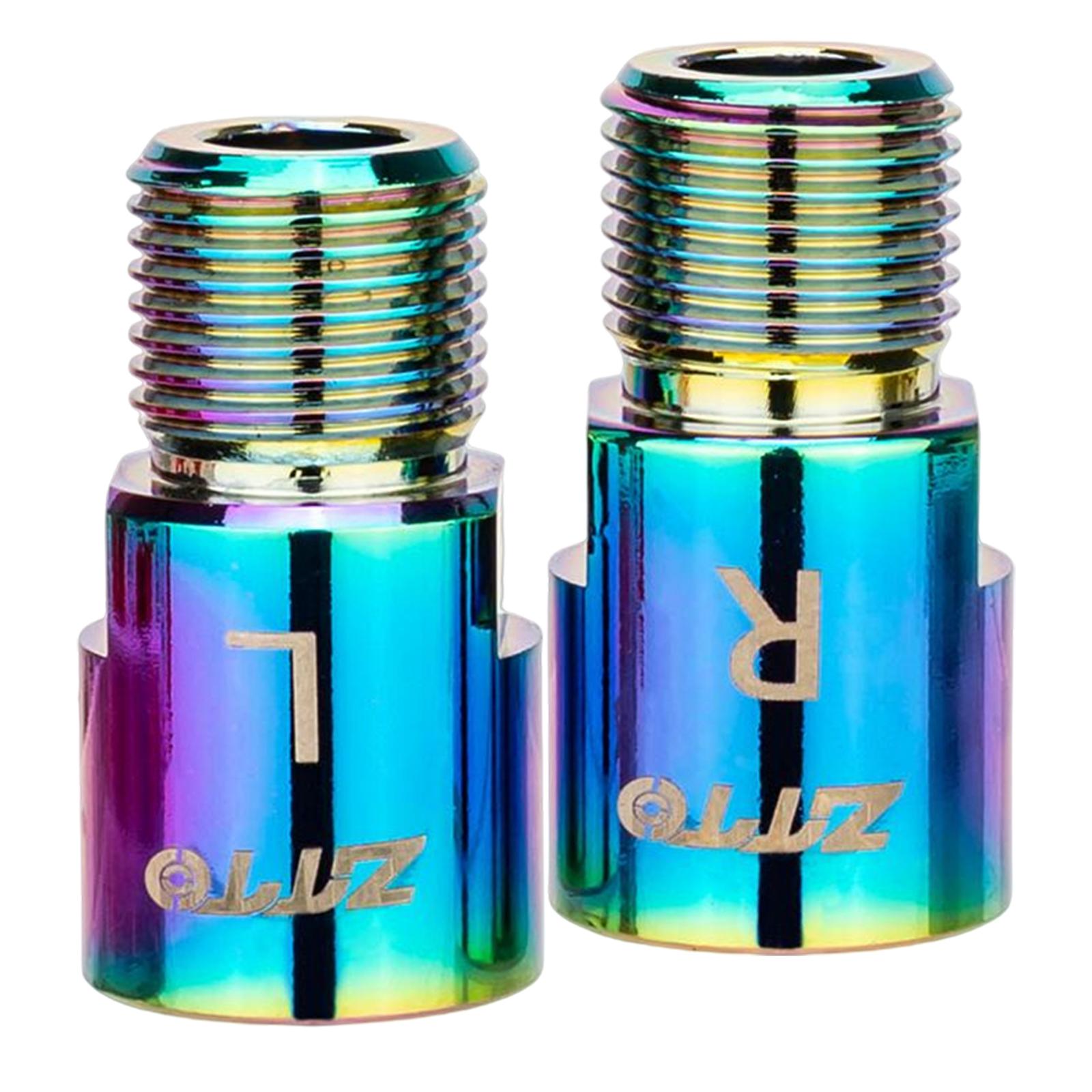 1Pair Bike Pedal extenders 9/16inch Cycling Accessories Spacers Kit  20MM