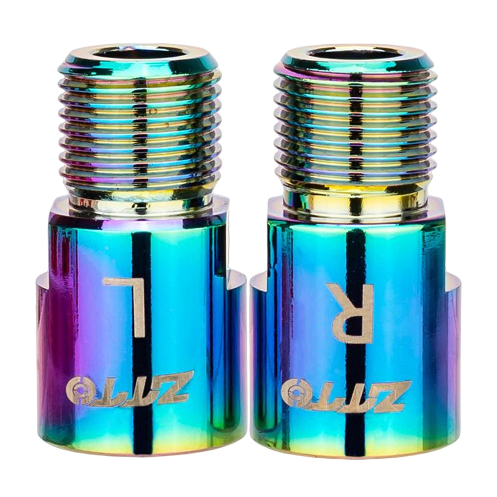 1Pair Bike Pedal extenders 9/16inch Cycling Accessories Spacers Kit  20MM