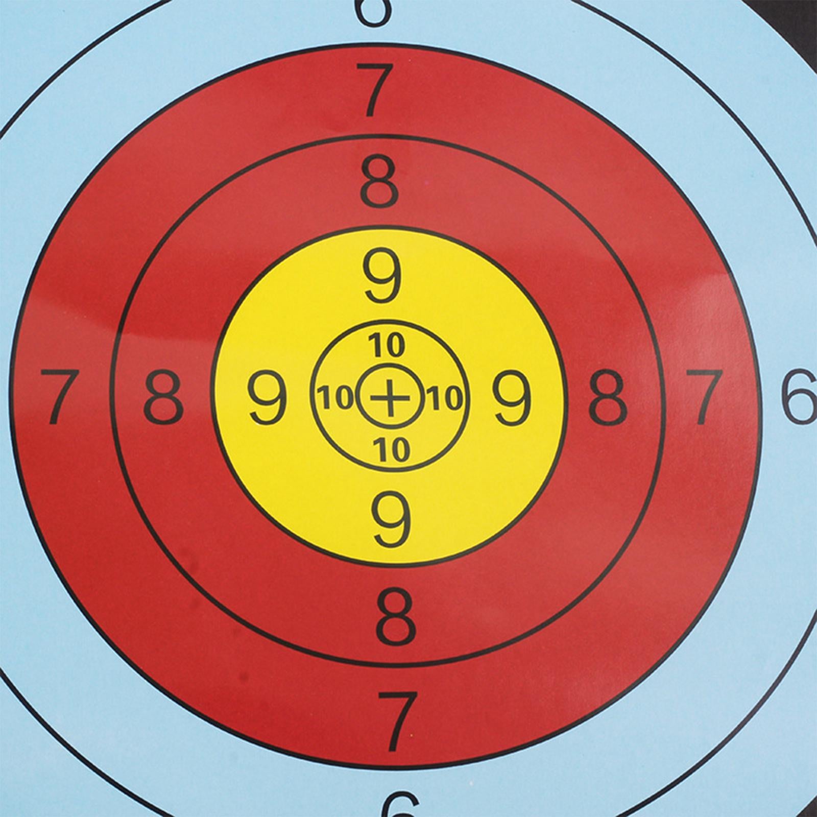 20Pcs Reactive Shooting Target Bullseye for Shooting Training Sports Hunting