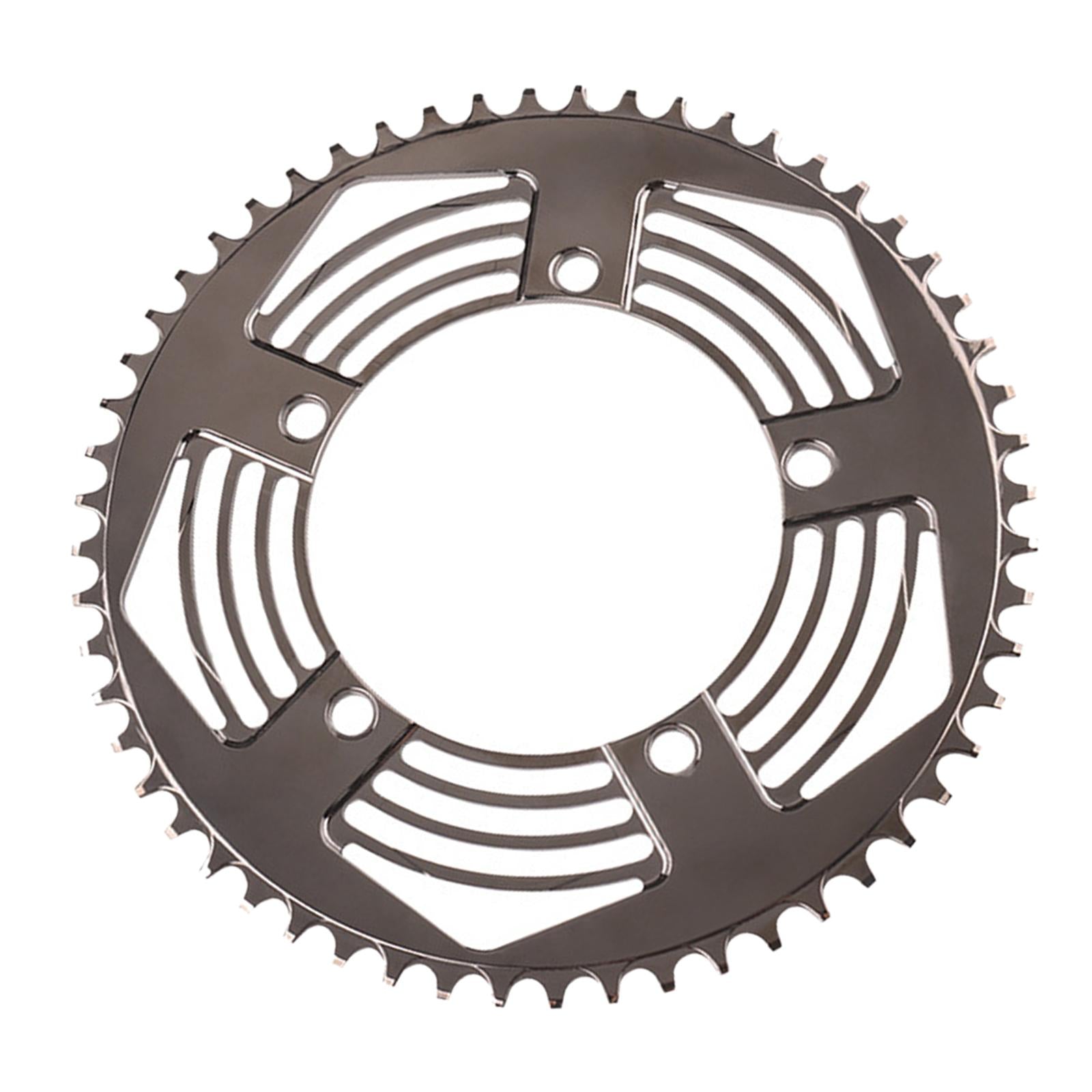 130BCD Folding Bikes Chainring Replacement Aluminum Sprocket  56T Black