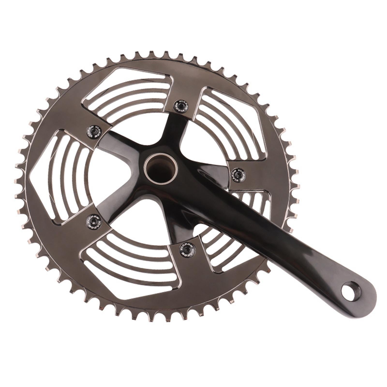 130BCD Folding Bikes Chainring Replacement Aluminum Sprocket  56T Black
