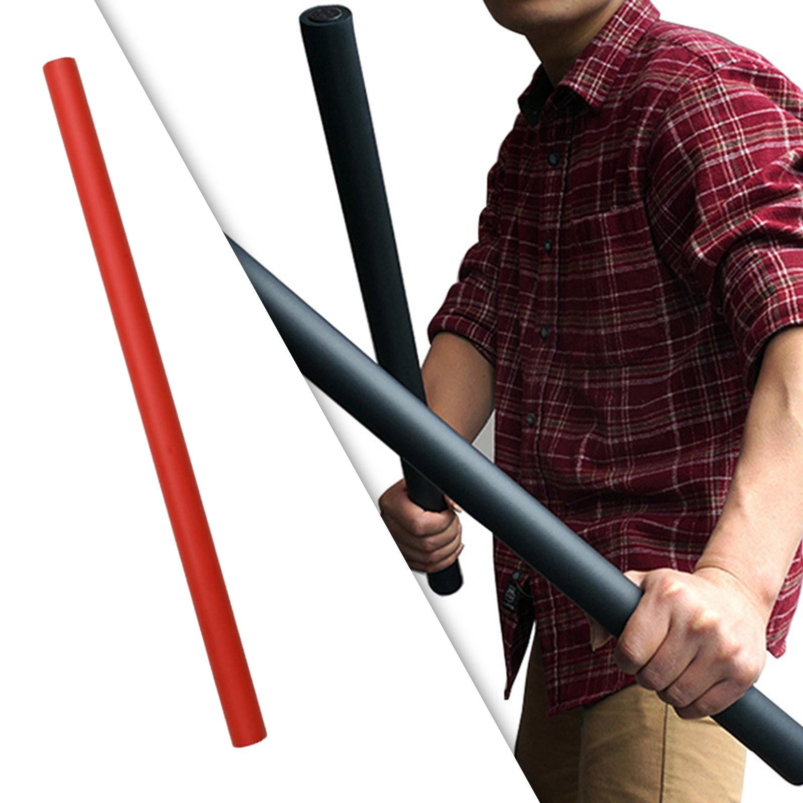 1x Martial Arts Foam Rod Portable Accs Sponge for Training Adults Indoor Red