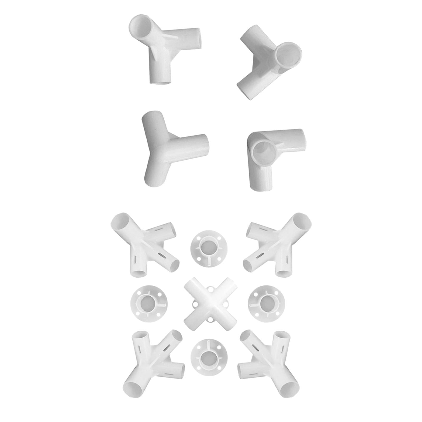 13 Pieces Spare Parts 4 Way Connector Accessories Backpacking Trip