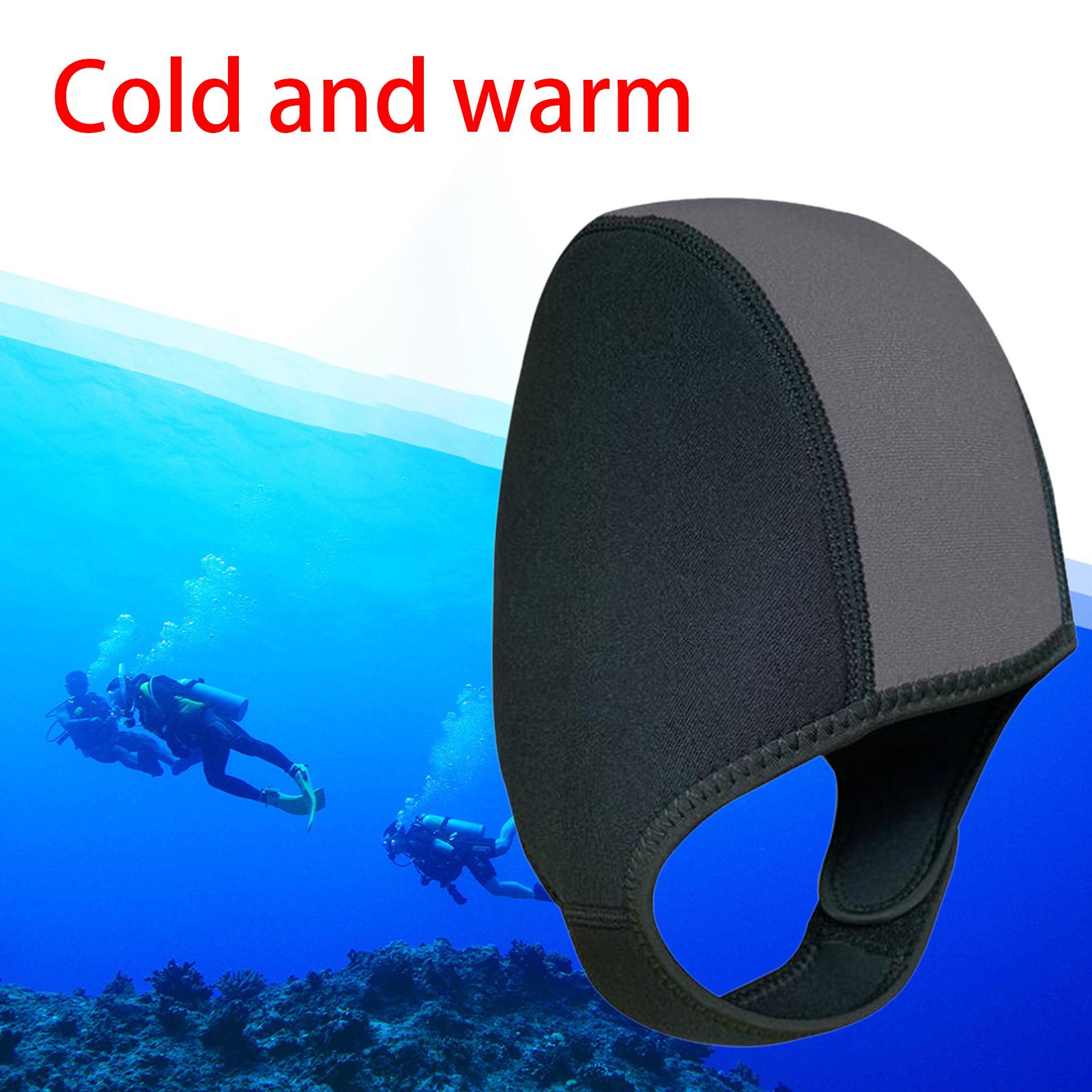 2.5mm Neoprene Scuba Diving Hood Swim Hat Wetsuit Winter Swimming Snorkeling