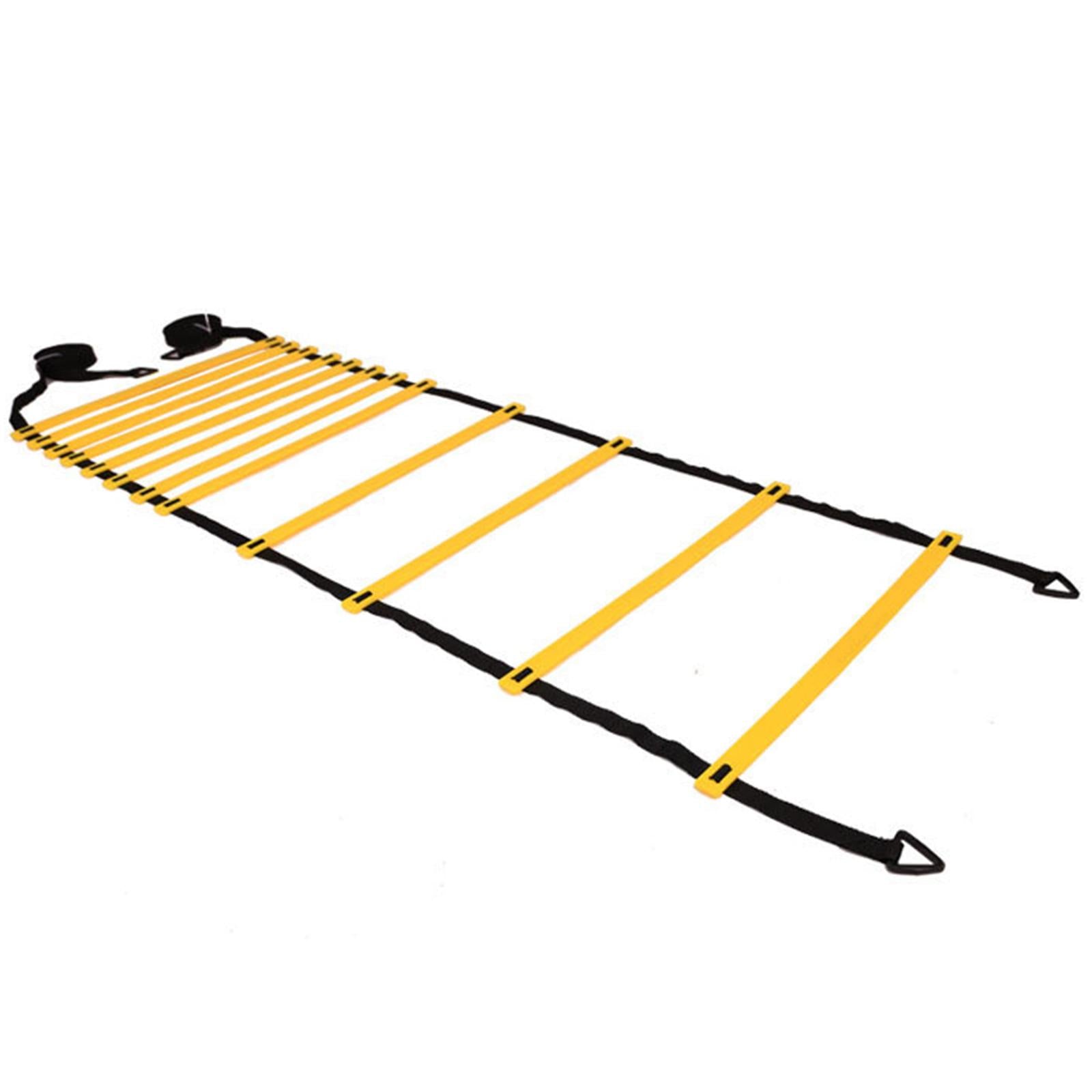 19.7ft Agility Ladder Training Set Improves Strength Coordination for Sports Green