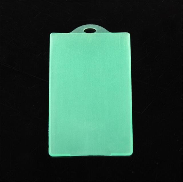 Travel Passport Card Holder Waterproof Pouch ID Case Bus Pass Cases Bussiness Note Holder Desk Organizer (Green)
