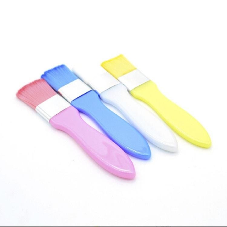 Multicolor Fashion Professional Mask Makeup Brush Beauty Mask Makeup Brush Skin Care Beauty Makeup Tools (White)
