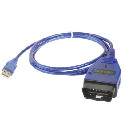 USB Cable KKL VAG-COM Car Auto Scanner Scan Tool for VW/Audi 409.1 (Blue)