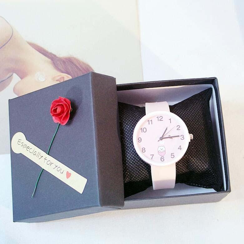 30 PCS Creative Rose Flower Jewelry Box Bracelet Watch Box (Black)