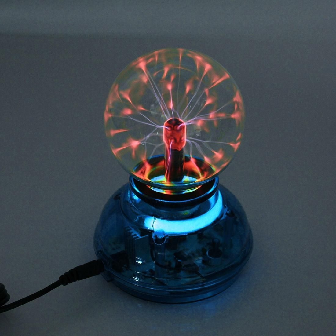 Car Auto Plasma Magic Ball Sphere Lightening Lamp with Hand-Touching Changing Pattern Model (Style1)