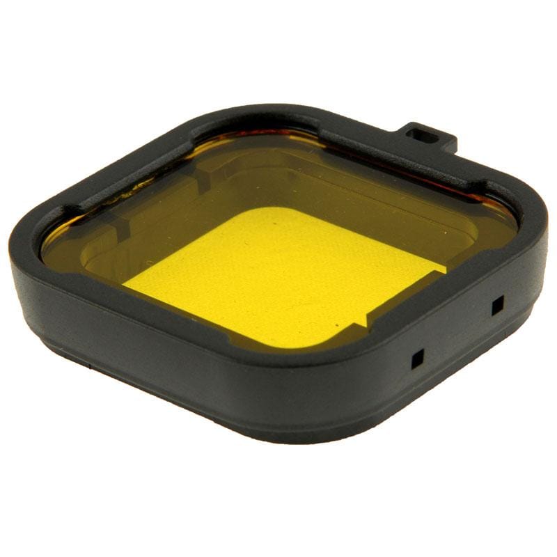Polar Pro Aqua Cube Snap-on Dive Housing Filter for GoPro HERO4 /3+ (Yellow)