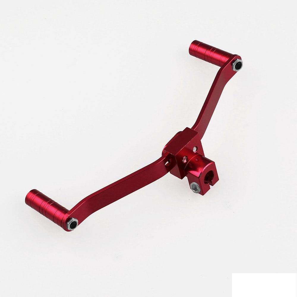 MB-SK001 Motorcycles Quick Throw Shifter Aluminum Double-headed Shift Lever (Red)