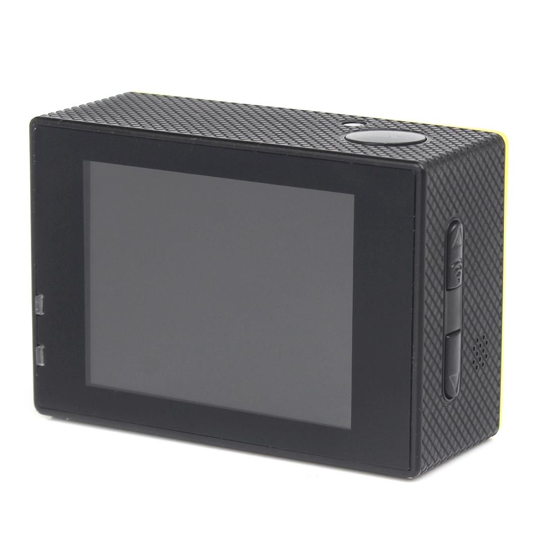 H16 1080P Portable WiFi Waterproof Sport Camera, 2.0 inch Screen,  Generalplus 4248, 170 A+ Degrees Wide Angle Lens, Support TF Card (Black)