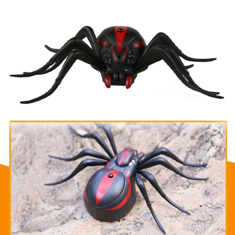 Tricky Funny Toy Infrared Remote Control Scary Creepy Spider, Size: 16*10cm