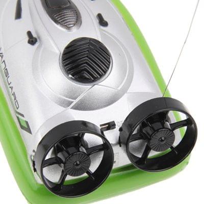27MHz Radio Control Sport Hovercraft Size: 80 x 50 x 40mm (Light Green)