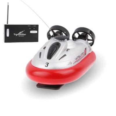 27MHz Radio Control Sport Hovercraft Size: 80 x 50 x 40mm (Red)