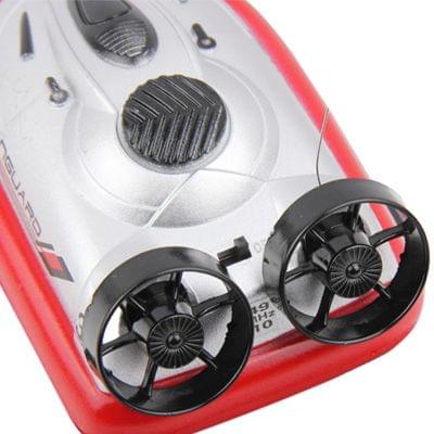 27MHz Radio Control Sport Hovercraft Size: 80 x 50 x 40mm (Red)