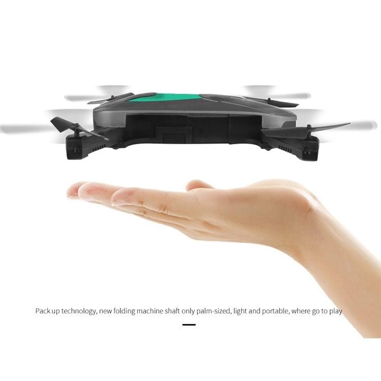 JY018 3D Flip 2.4GHz Foldable Quadcopter with 2MP Camera & LED Light & Remote Control, Headless Mode, One Key Return(Black)