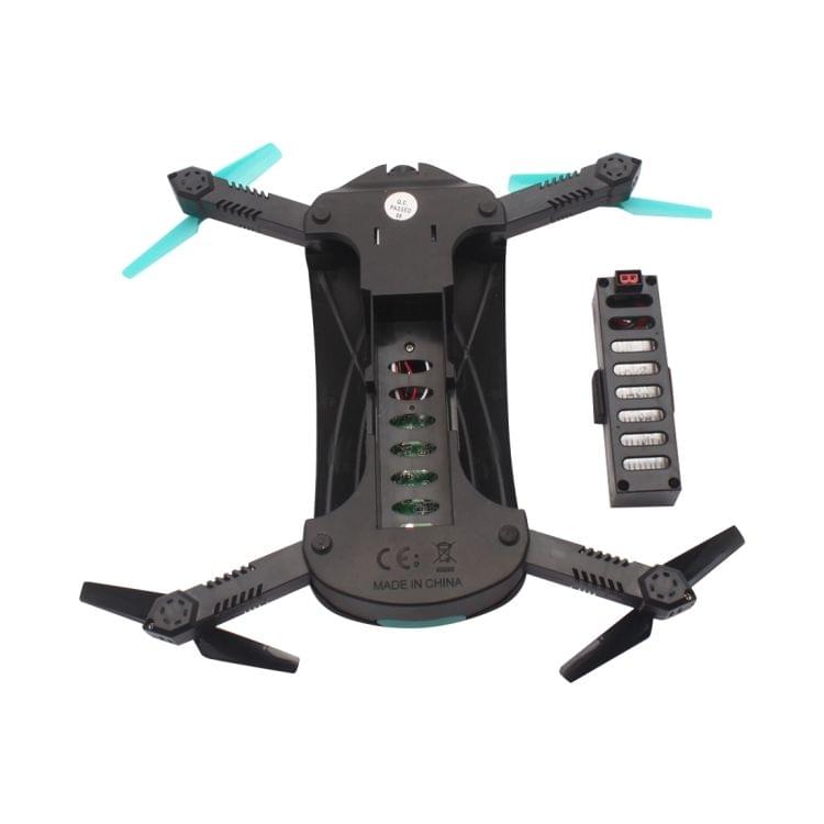JY018 3D Flip 2.4GHz Foldable Quadcopter with 2MP Camera & LED Light & Remote Control, Headless Mode, One Key Return(Black)