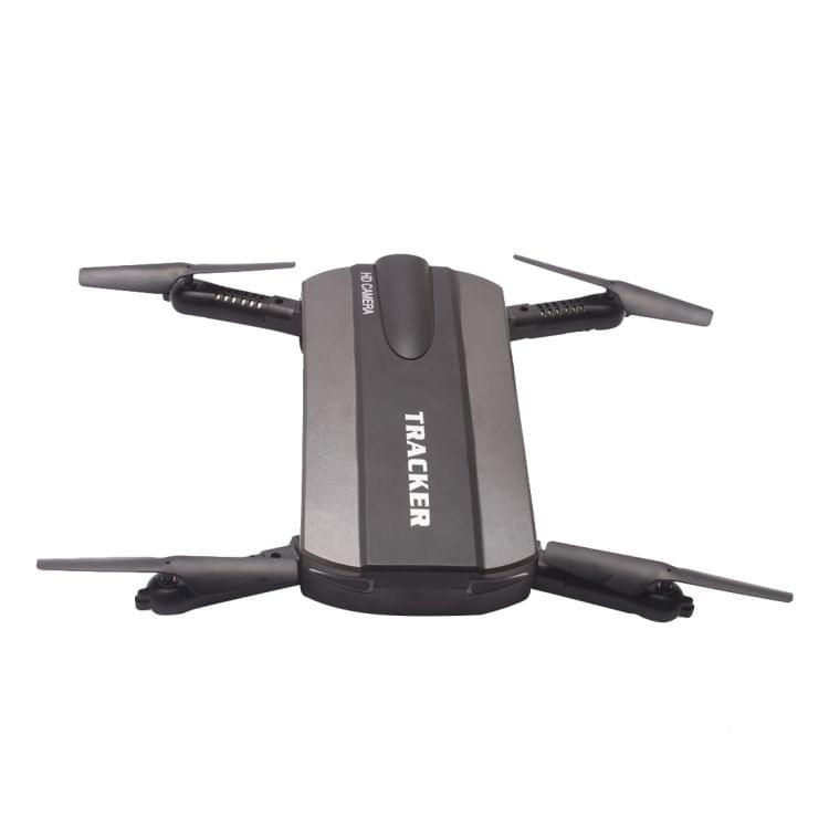 523 4-axis Gyro 2.4GHz RC Foldable Quadcopter with 0.3MP Camera, WiFi Control, Headless Mode, Altitude Hold Mode (Black)