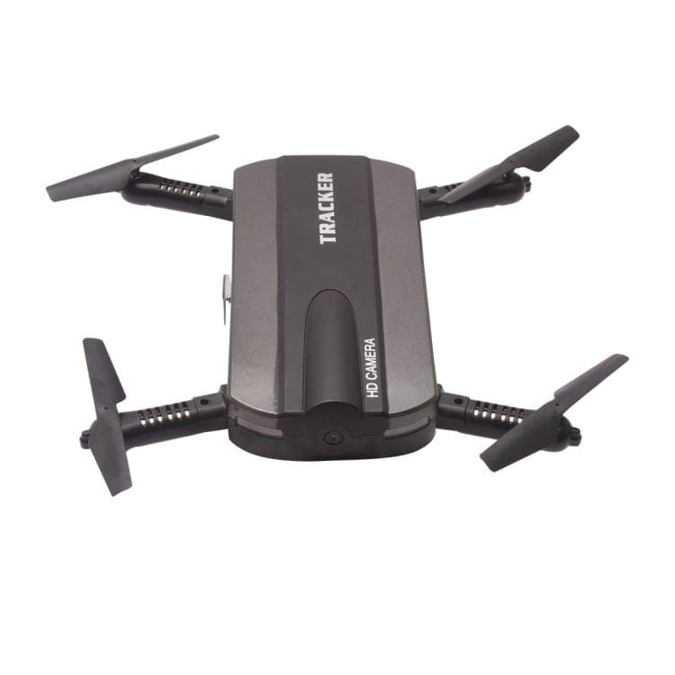 523 4-axis Gyro 2.4GHz RC Foldable Quadcopter with 0.3MP Camera, WiFi Control, Headless Mode, Altitude Hold Mode (Black)