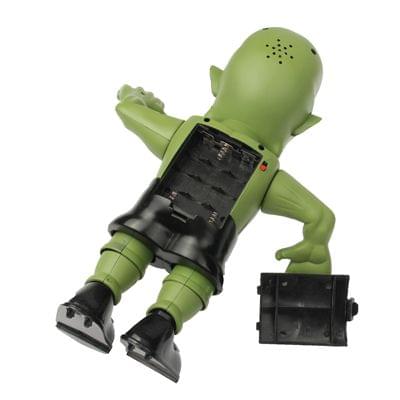 Funny Hulk Toy with Action & Sound Effect & Flash Light for Children(Green)