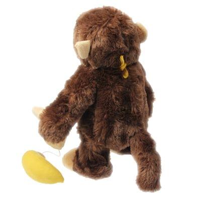 Funny Monkey & Banana Plush Toy with Action & Sound Effect for Children
