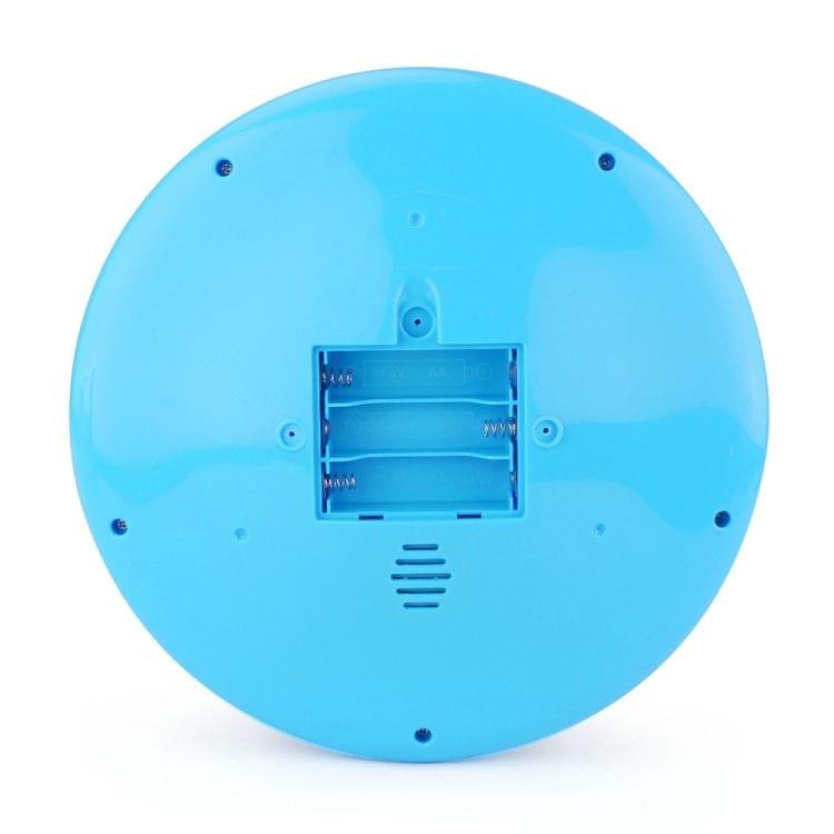 Brettbble Cartoon Baby Child Early Education Beat Disc Music Toys with LED Light(White)