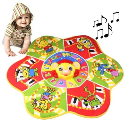 Funny Flower Style Electric Music Toy for Kids, Size: 70 x 70cm