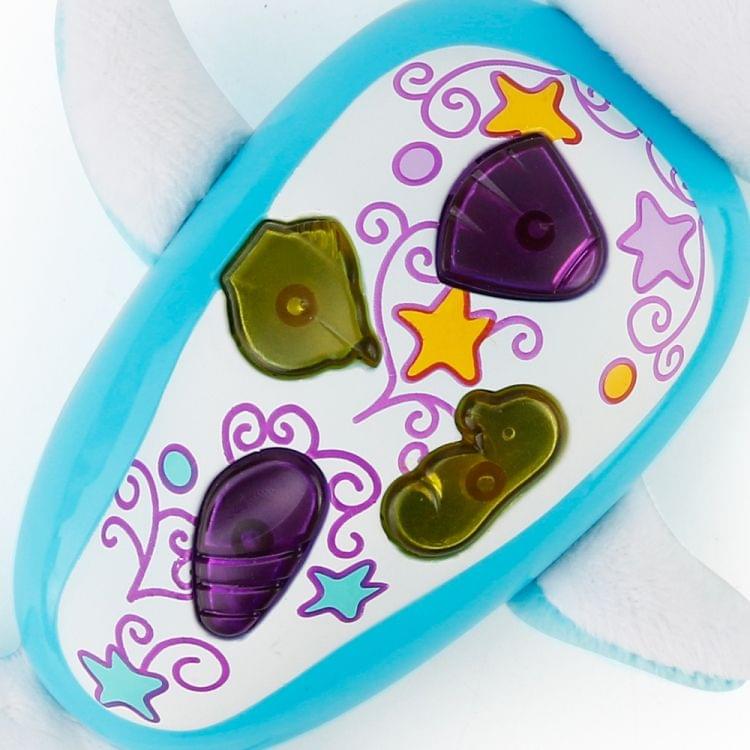 Brettbble Cartoon Plush Dolphin Appease Infants Plush Baby Musical Toys Animal Dolls