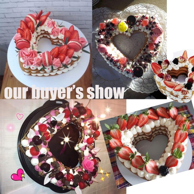 Heart-Shaped Cake Mold 6 Inch 8 Inch 10 Inch Birthday Cake Baking Mold( FB60785)