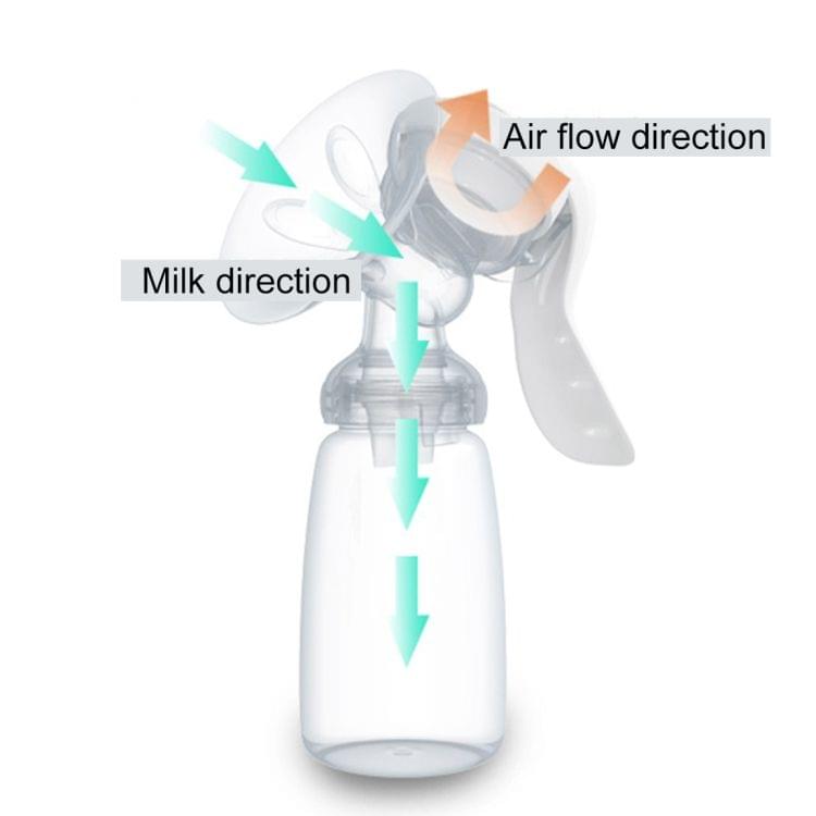 REAL BUBEE Maternity Products PP Manual Suckling Breast Milk Pump for Mama