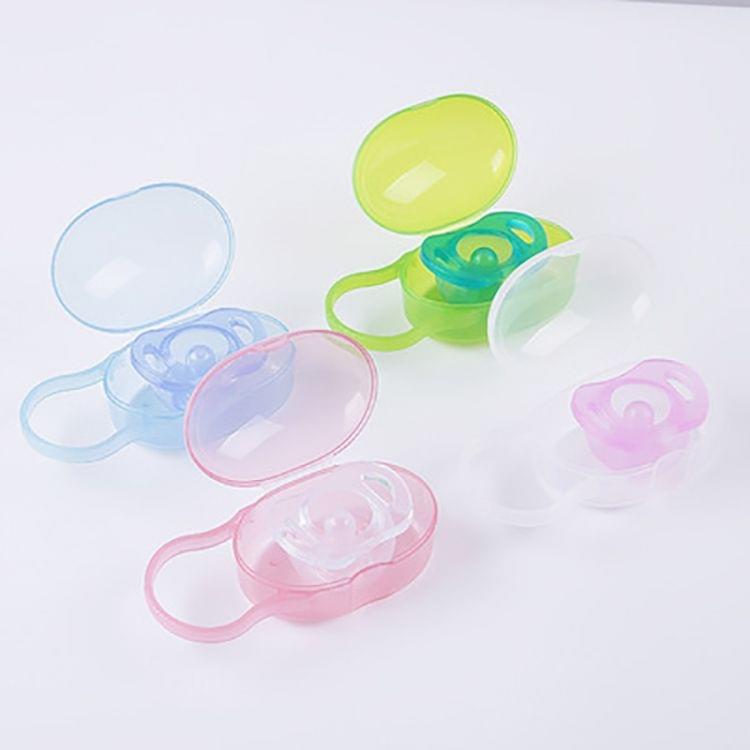 Baby Pacifier Storage Box Portable Infants Soother Pacifier Travel Dus ...