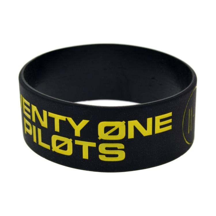 10 PCS Classic Decoration Bracelet Twenty One Pilots Trench Silicone Wristband