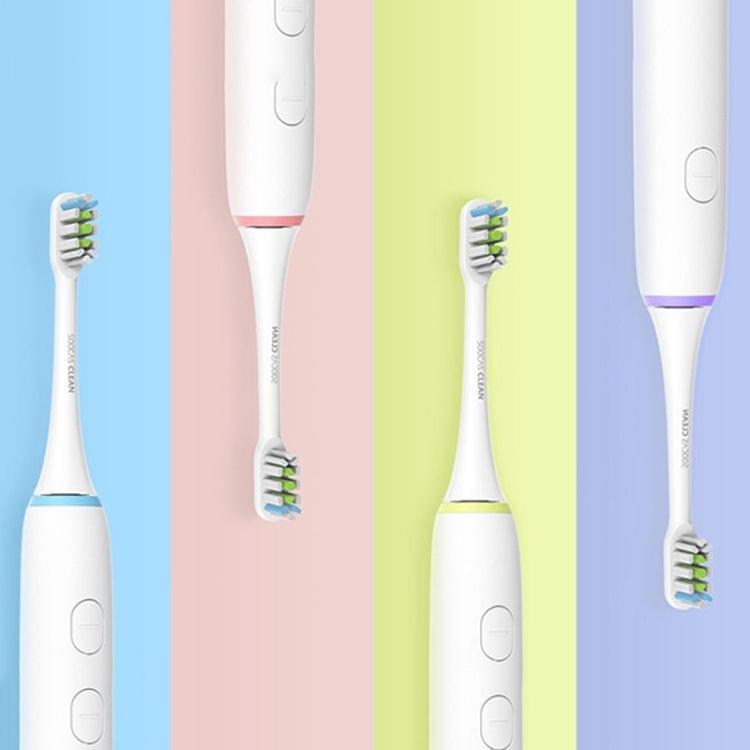 Original Xiaomi Mijia IPX7 Waterproof 3 Cleaning Modes Rechargeable Sonic Electric Toothbrush(Toothbrush Head Included)