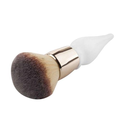 Gourd Shape Wooden Handle Large Round Head Buffer Foundation Powder Makeup Brushes Plump Round Brush Makeup BB Cream Tools