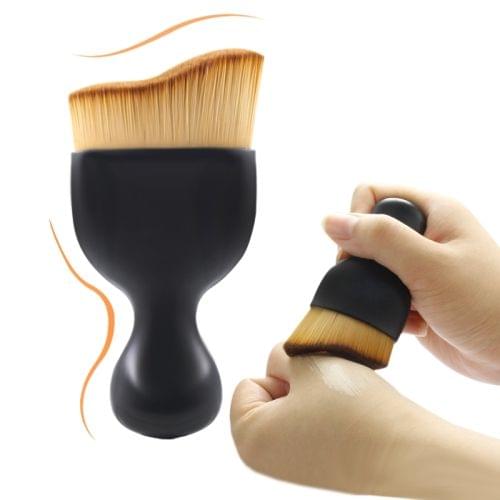 Wine Bottle Handle Wave Hair Style Professional Makeup Brush Foundation Blusher