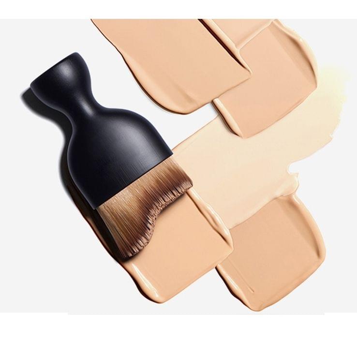 Wine Bottle Handle Wave Hair Style Professional Makeup Brush Foundation Blusher